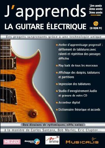J'apprends la guitare électrique (vf - French software) - Very Good