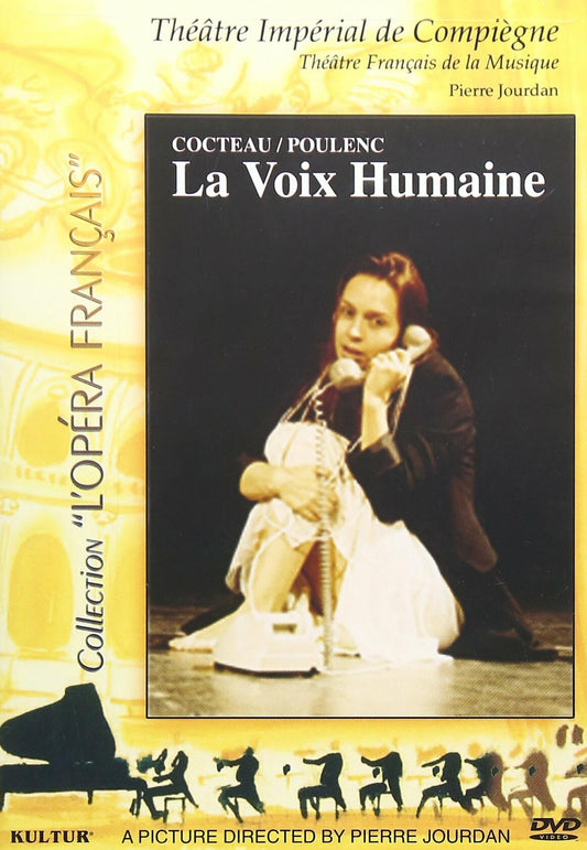 Poulenc - La Voix Humaine / Anne Sophie Schmidt, Jean-Luc Tingaud, Compiegne Opera [DVD]