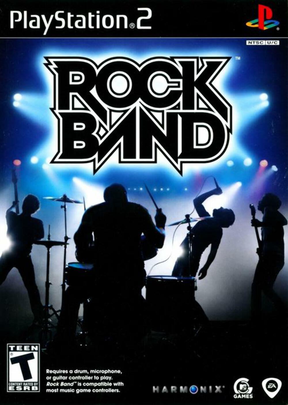 ROCK BAND [PLAYSTATION 2] [DVD] - Very Good