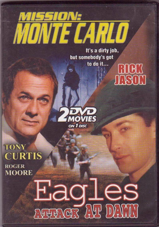 Mission Monte Carlo & Eagles Attack at Dawn [Import] [DVD] - Very Good