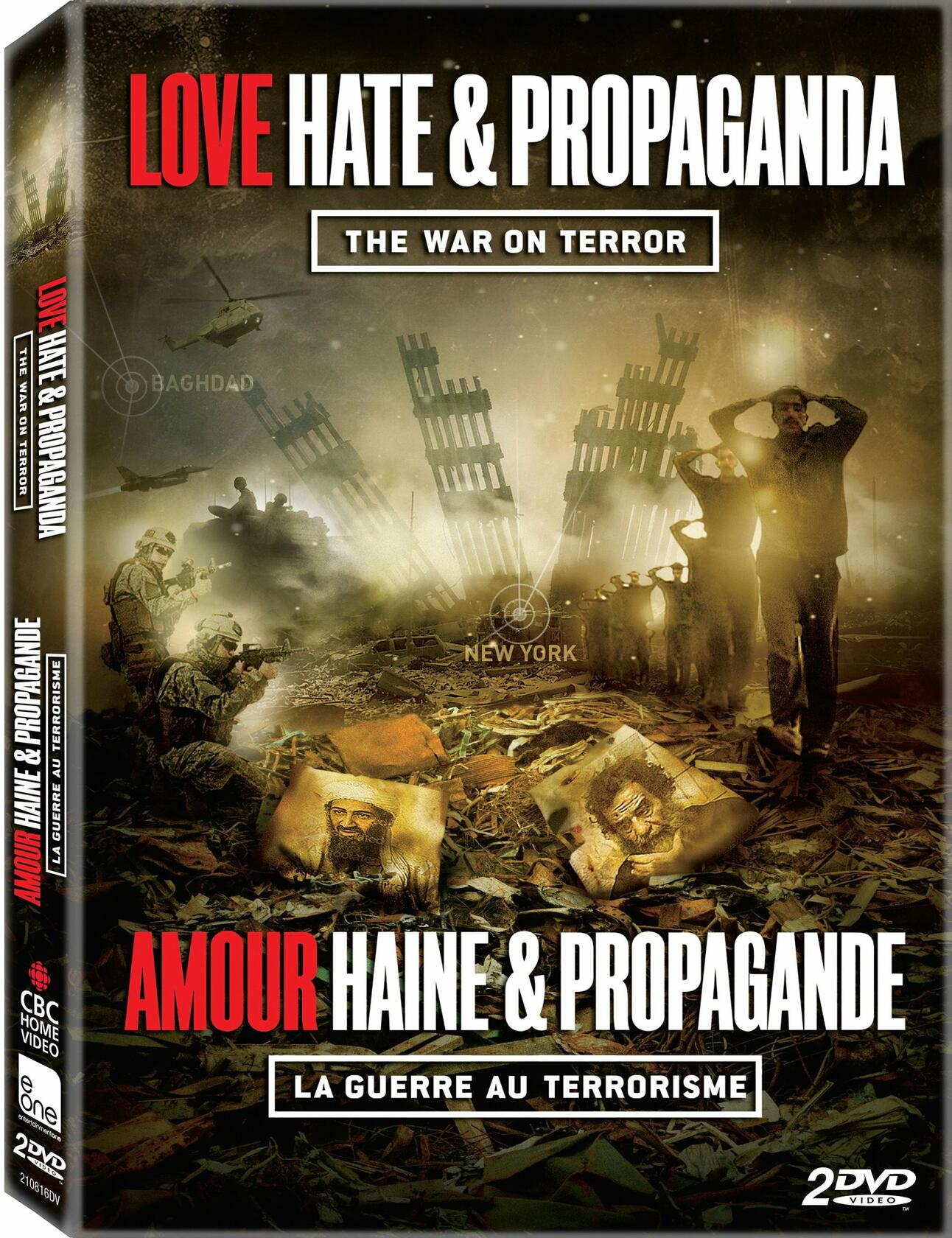Love, Hate & Propaganda - War On Terror / Amour, haine et propagande - La guerre au terrorisme (Bilingual) [DVD] - Good