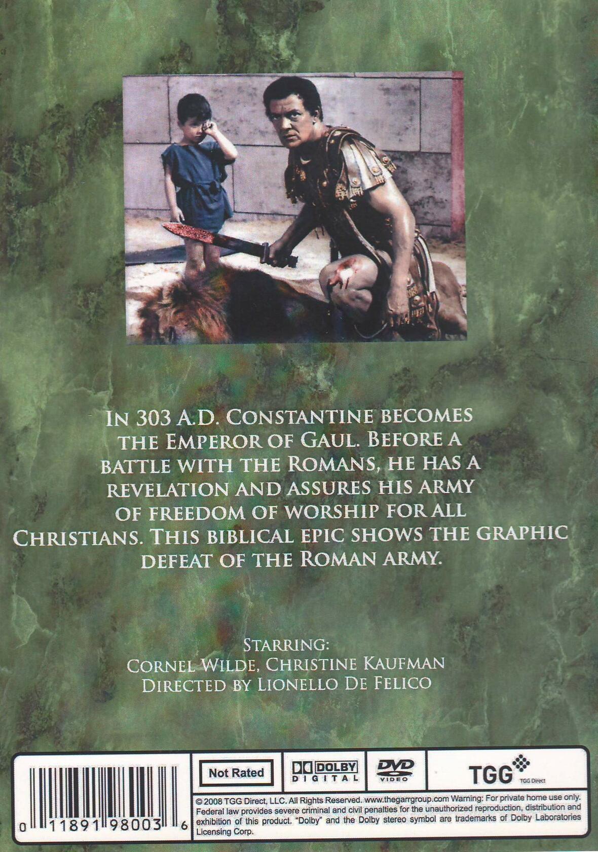 Constantine & The Cross [Import] [DVD] - Very Good