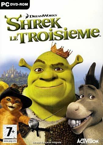 Shrek the Third (French Version Only) PC - Adventure Genre [video game] - Very Good