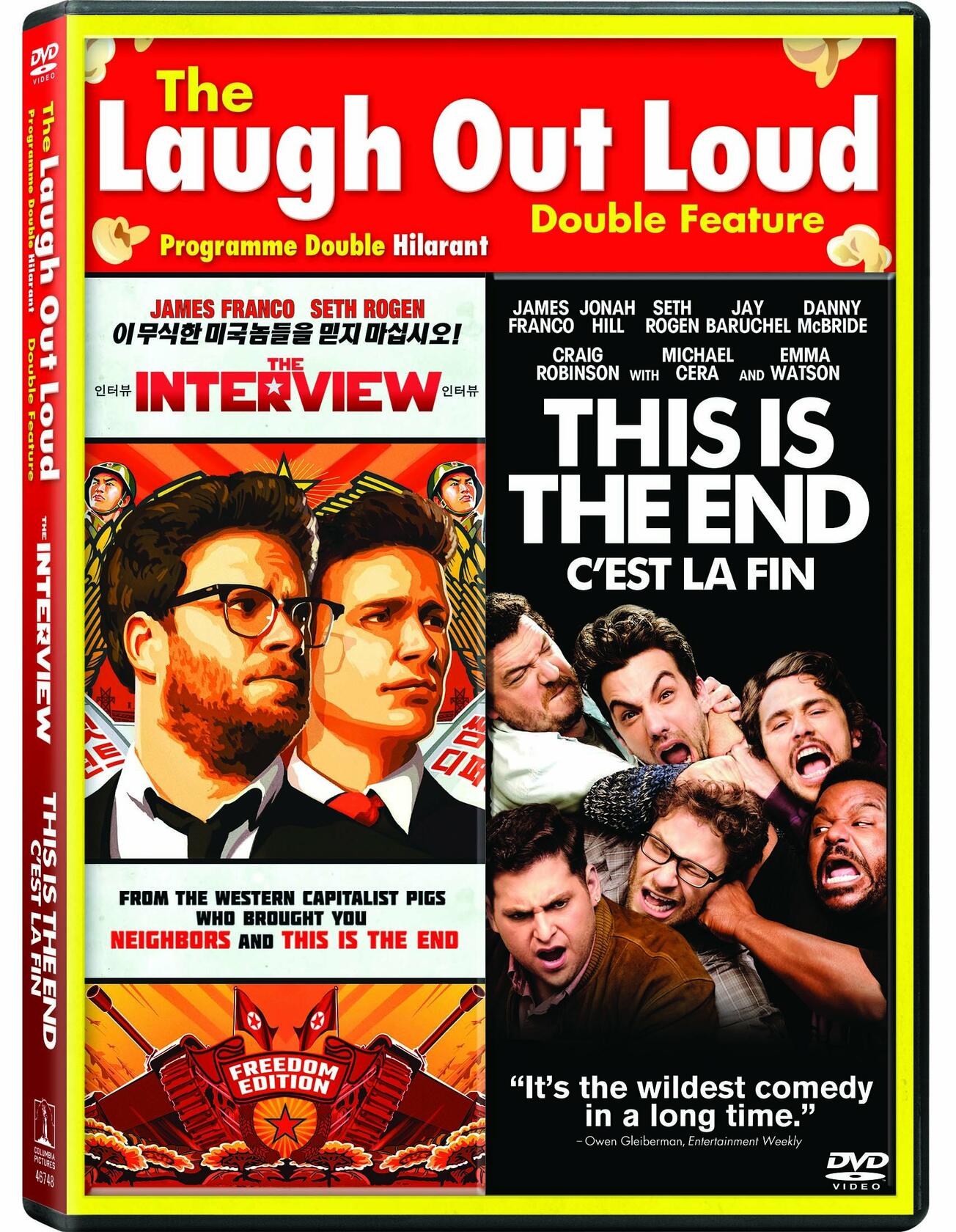 Interview, The (2014) / This is the End (2 Discs) (Multi Feature) Bilingual [DVD] - Very Good