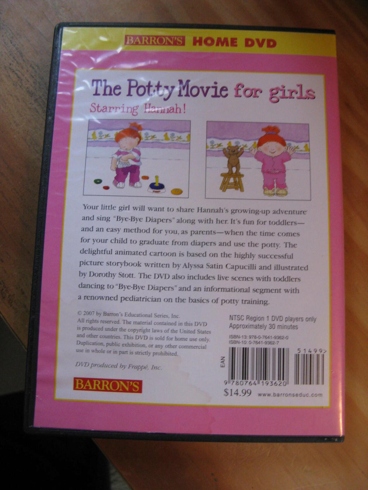 The Potty Movie - Girls [DVD]