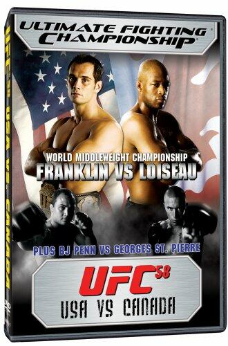 Ultimate Fighting Championship, Vol. 58: USA vs CANADA [DVD] - Very Good