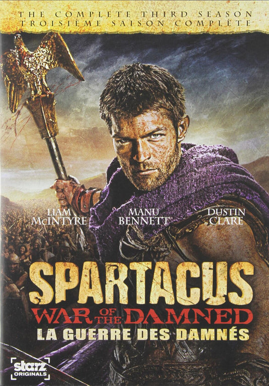 Spartacus: War Of The Damned: Season 3 [DVD] - Very Good