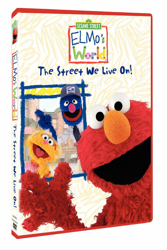 Sesame Street - Elmo's World: The Street We Live On! [DVD] - Very Good