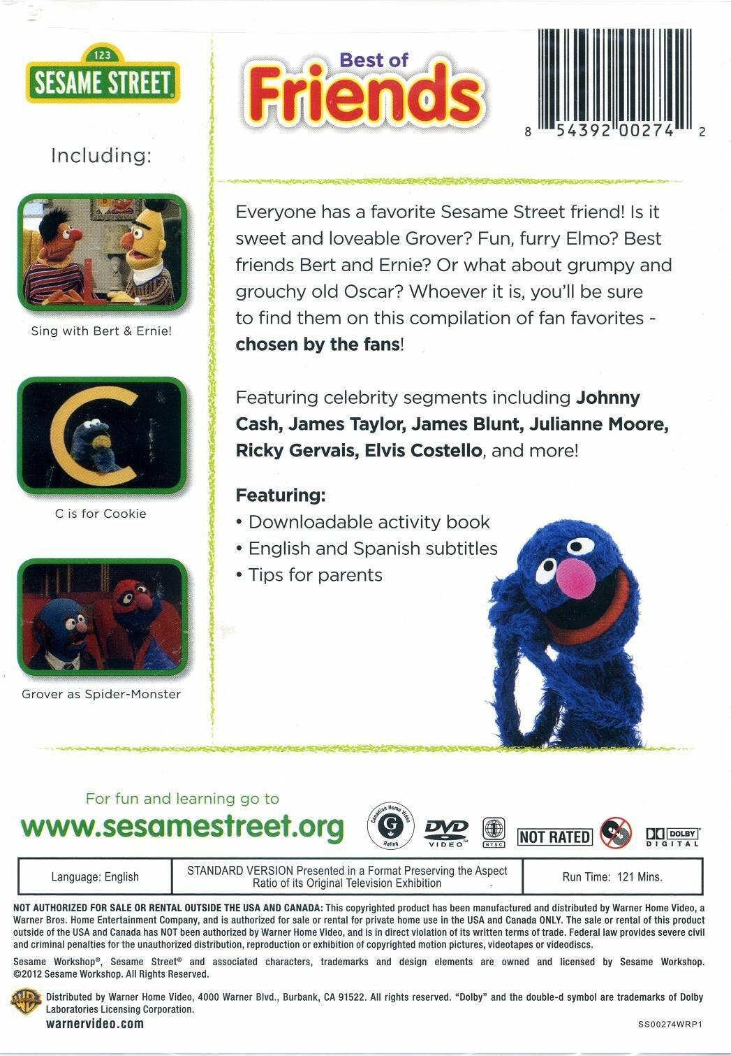 Sesame Street: Best of Friends [Import] [DVD] - Very Good