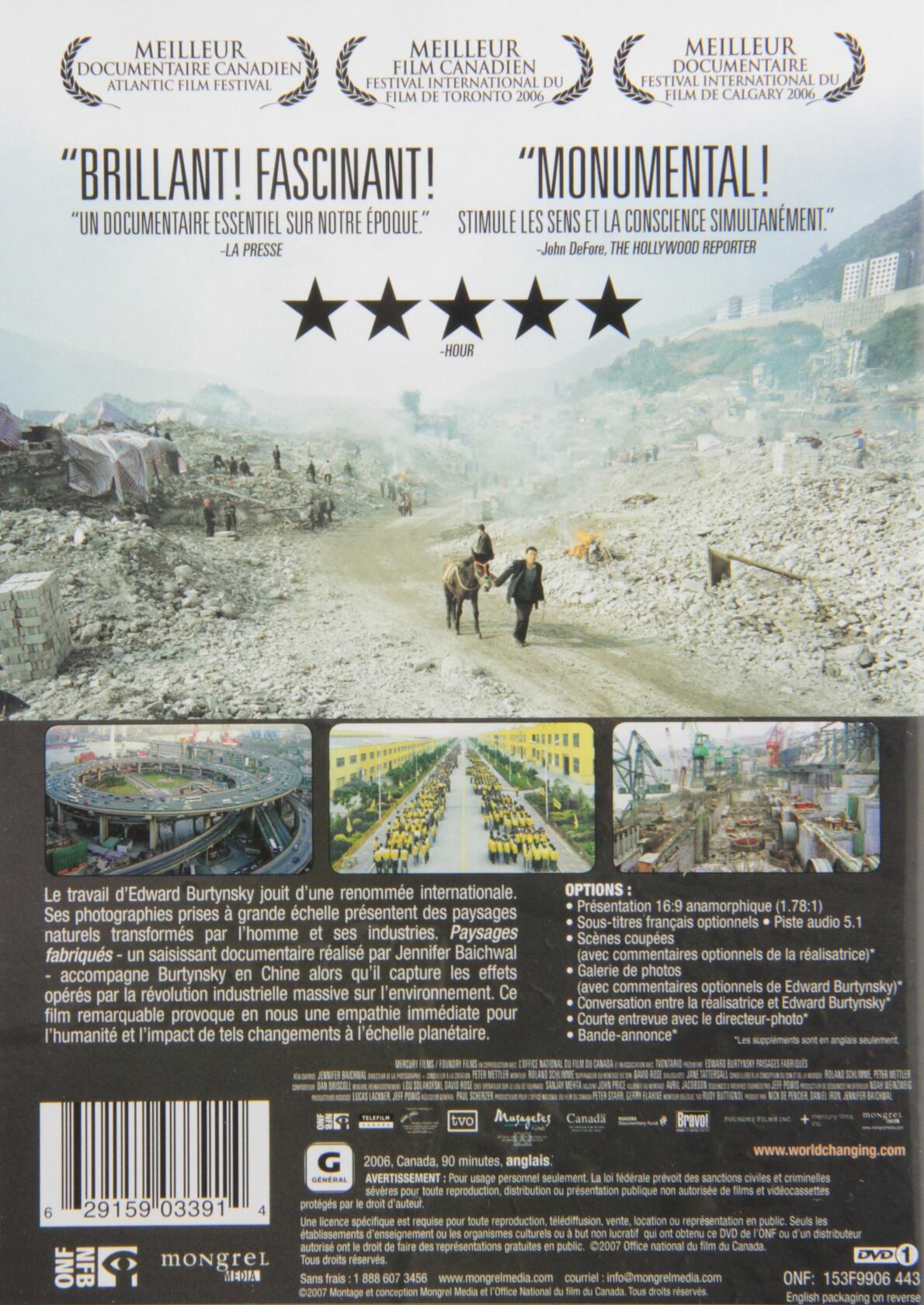 MANUFACTURED LANDSCAPES [DVD] - Good
