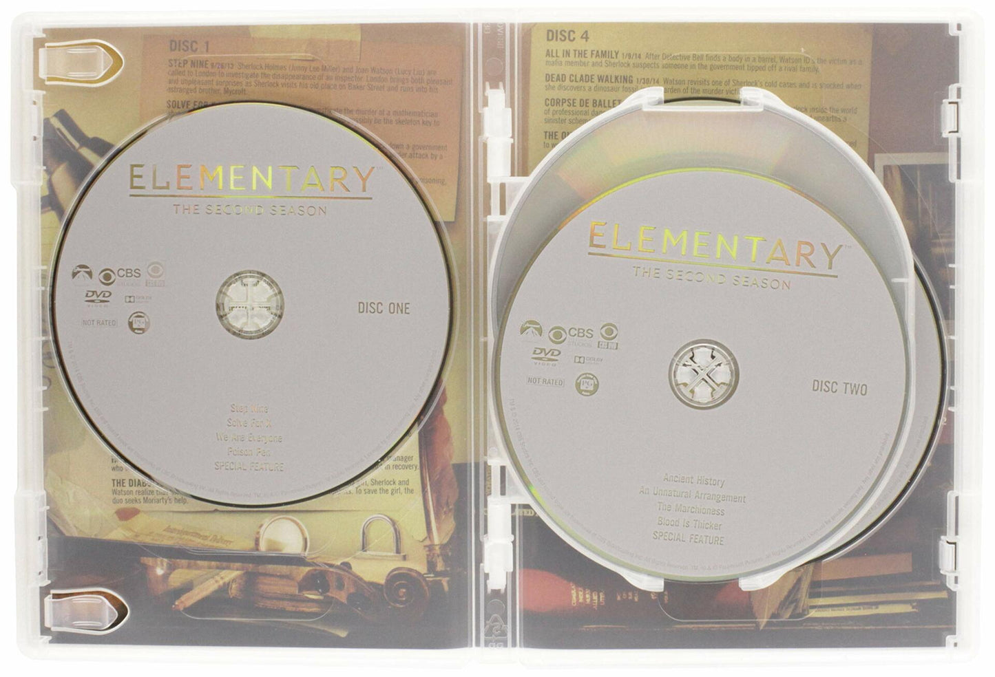ELEMENTARY S2 [DVD] - Very Good