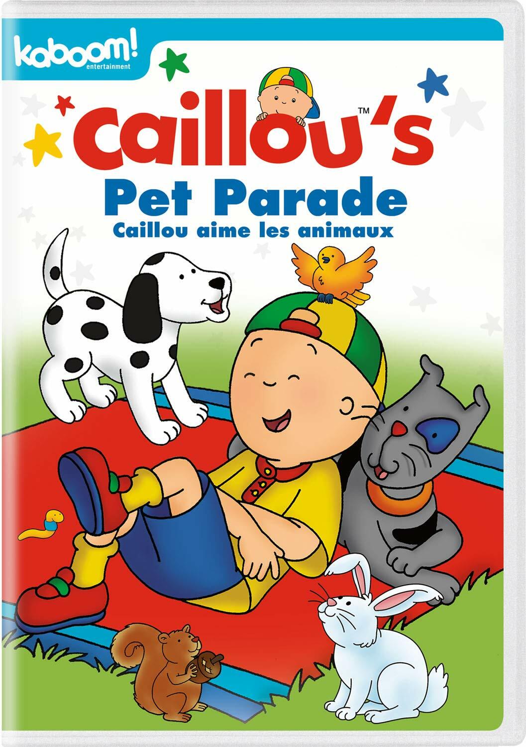 Caillou: Caillou's Pet Parade (Bilingual) [DVD] - Very Good