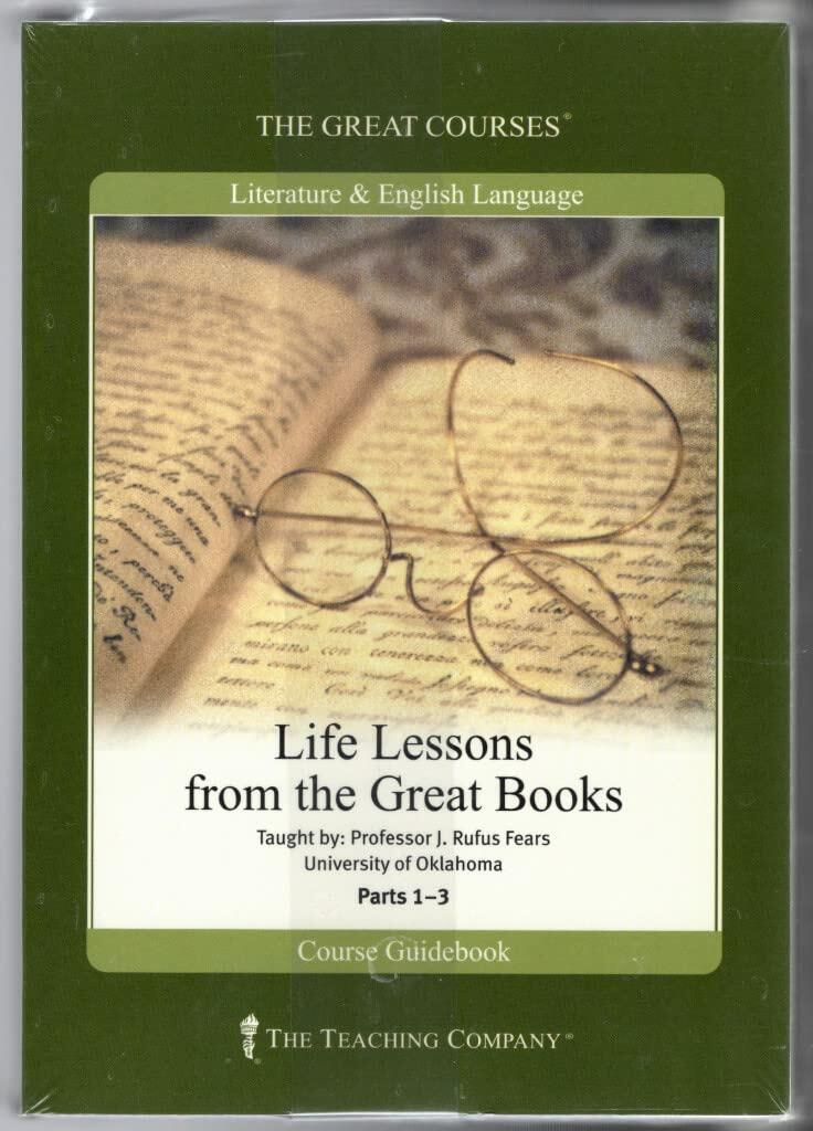 The Great Courses: Life Lessons from the Great Books [DVD] - Very Good