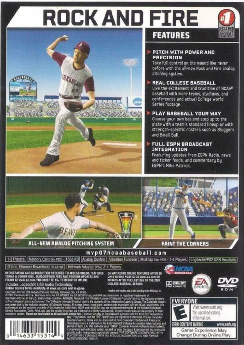 Mvp 07 Ncaa Baseball / Game [video game] - Good