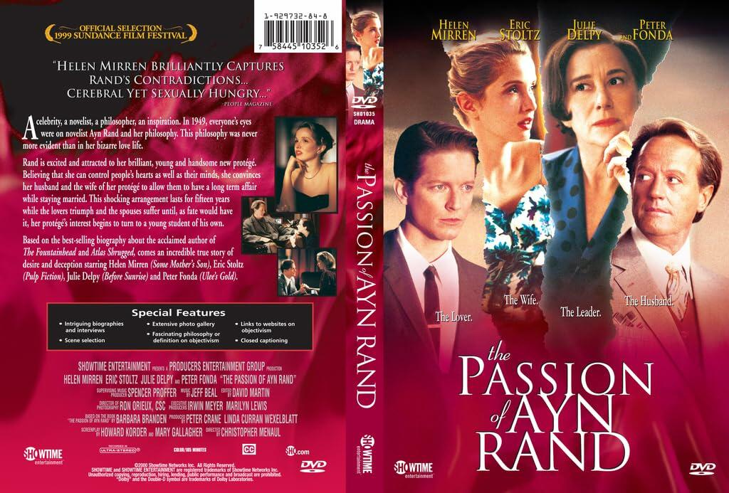 PASSION OF AYN RAND [DVD]