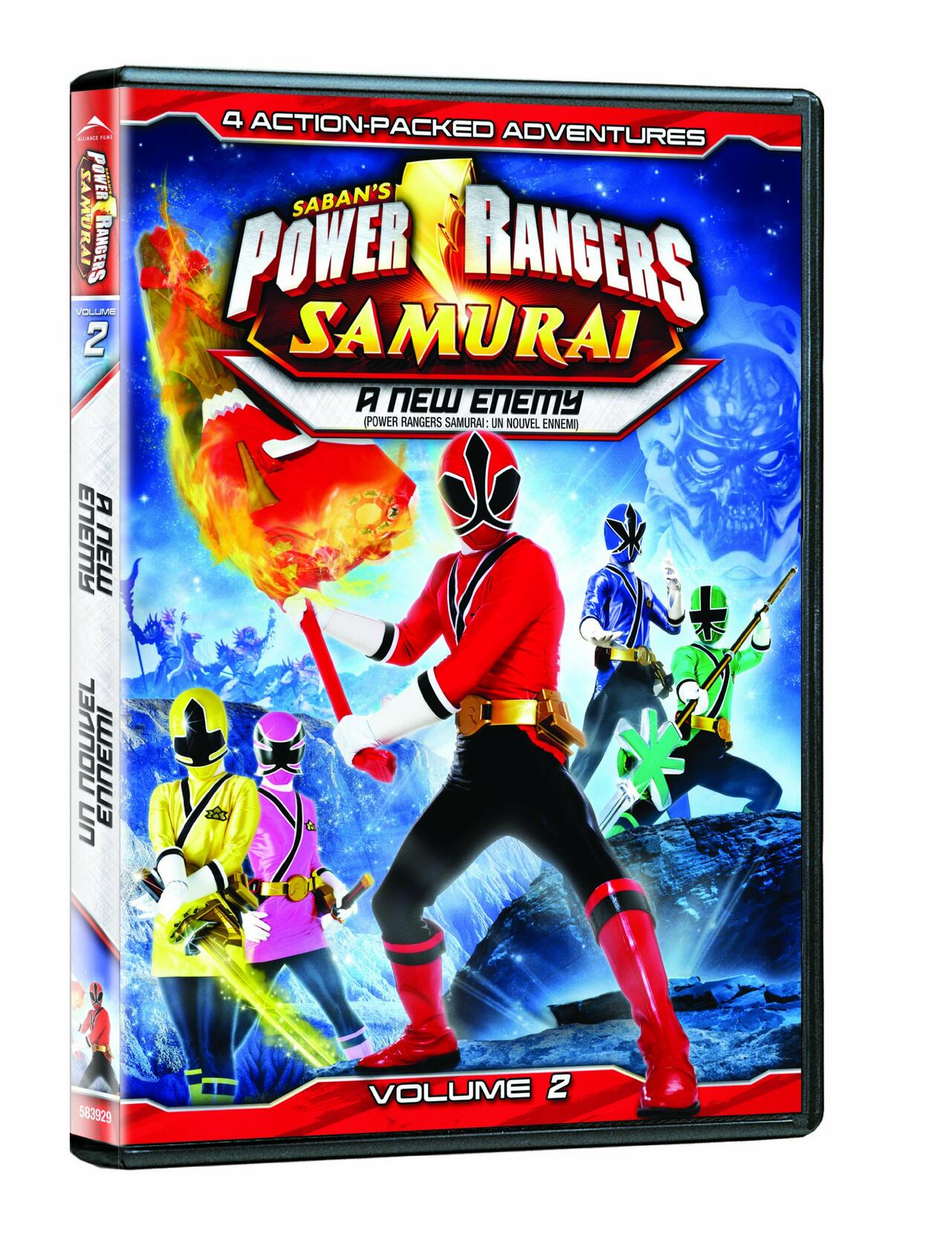 Power Rangers: Samurai, Volume 2: A New Enemy [DVD] - Very Good