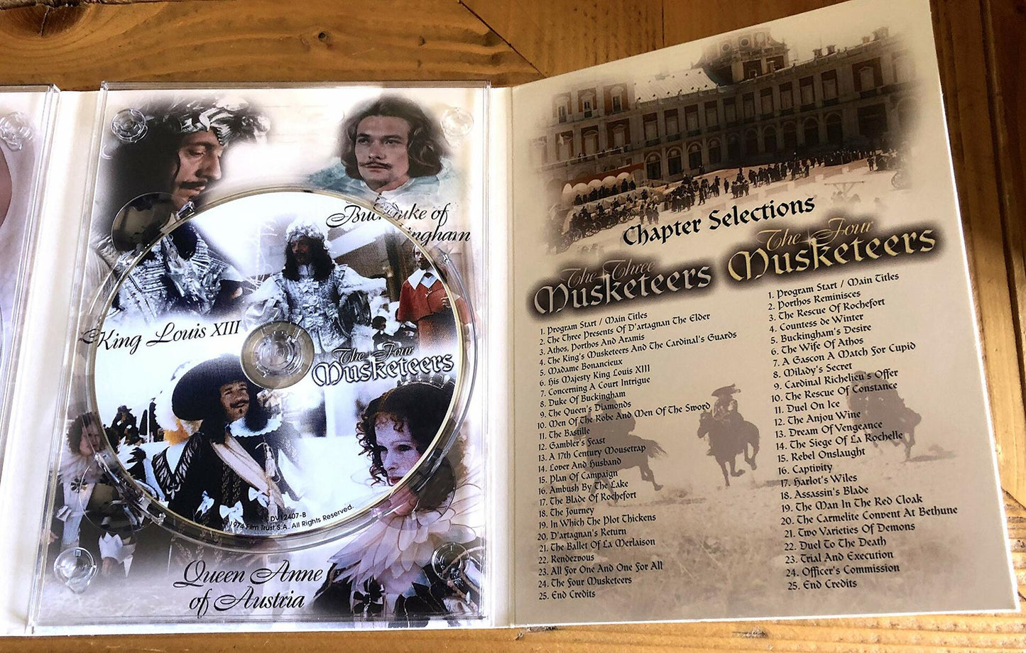 Complete Musketeers: Three Musketeers/Four Musketeers [DVD] - Good