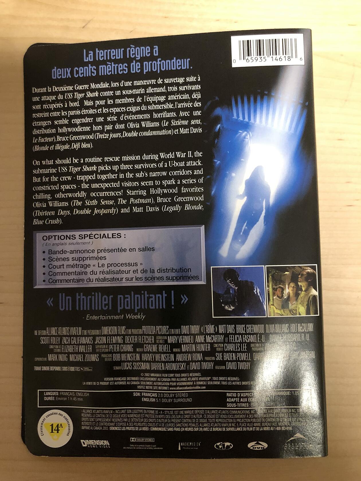 Below [DVD] - Good