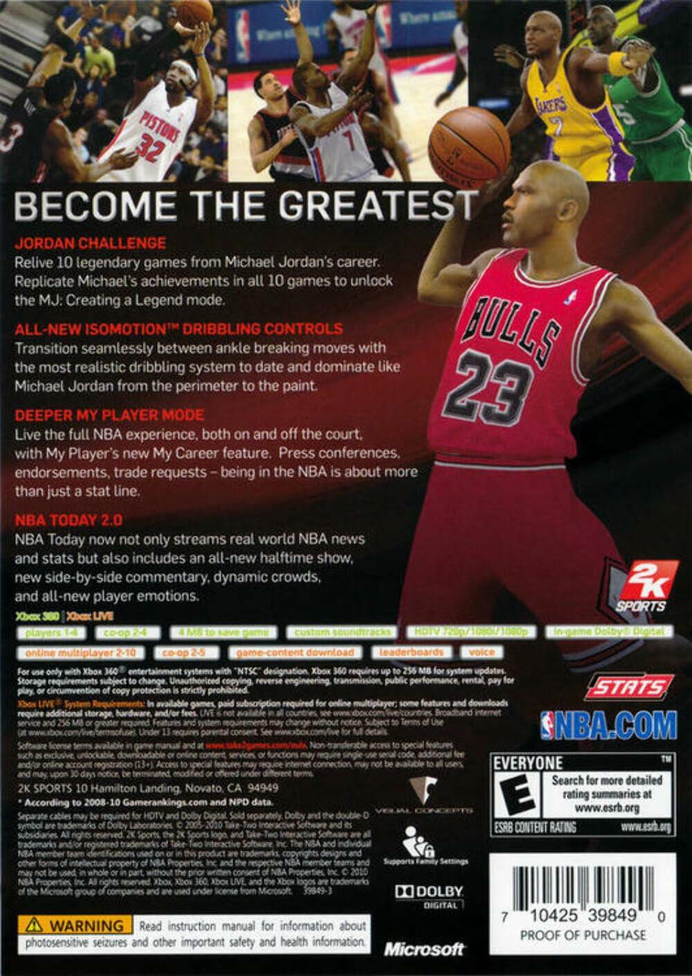 NBA 2K11 - Xbox 360 Standard Edition [video game] - Very Good