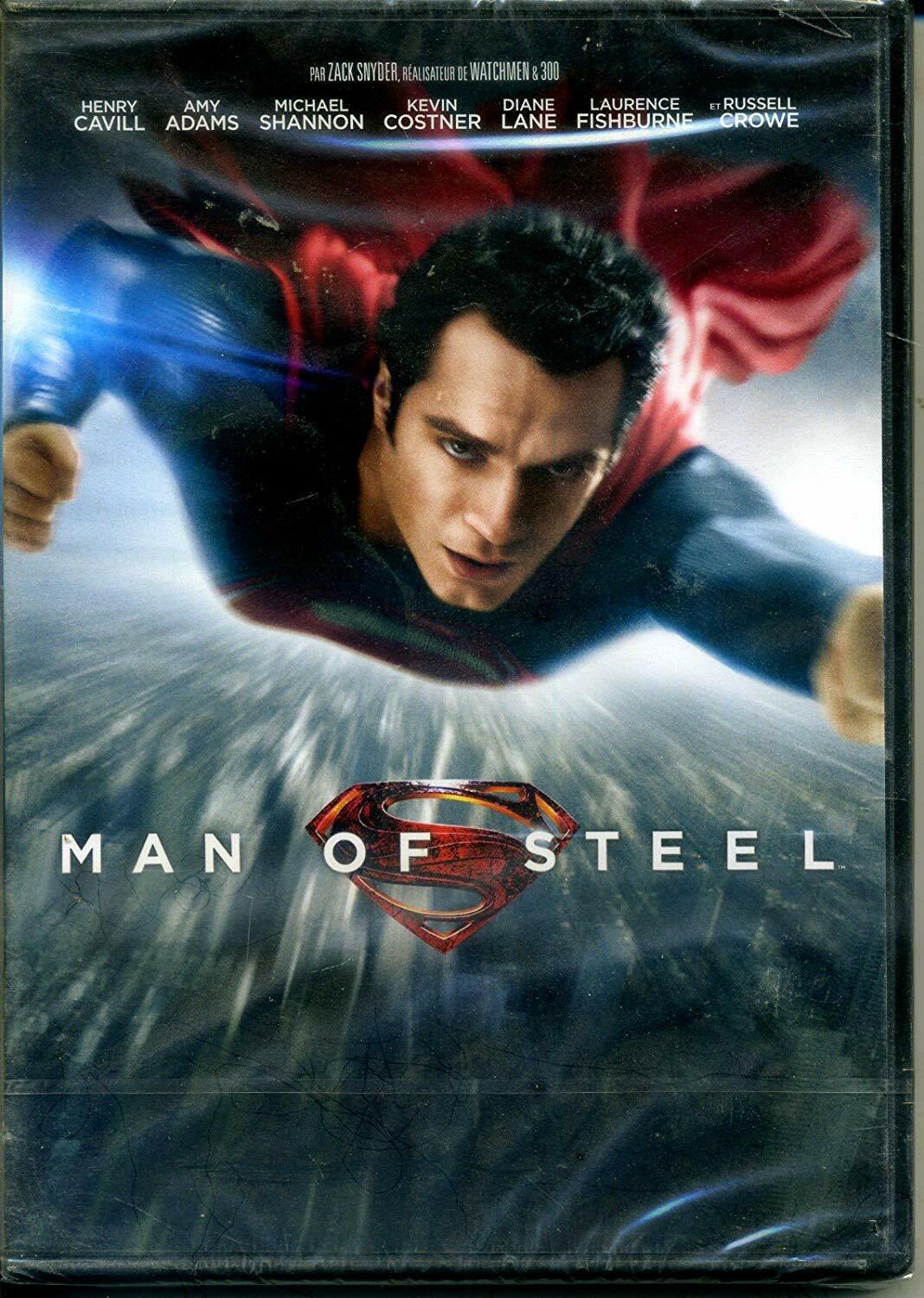 Man of Steel-DVD [DVD] - Very Good