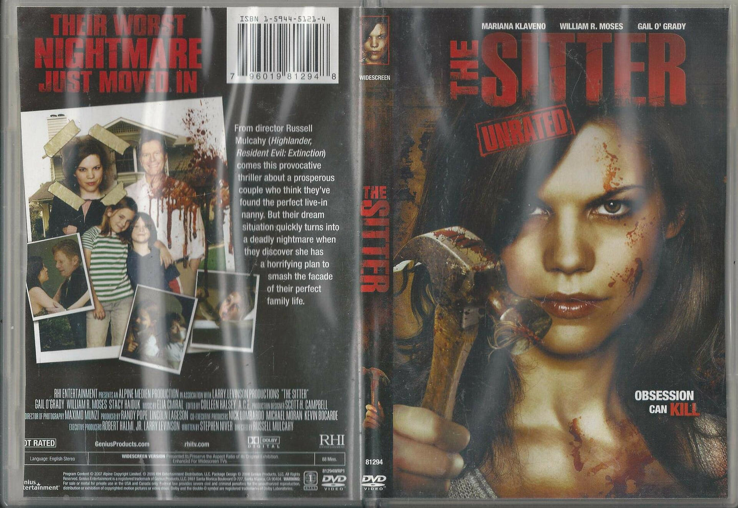 Sitter,The (Hv) [DVD] - Very Good