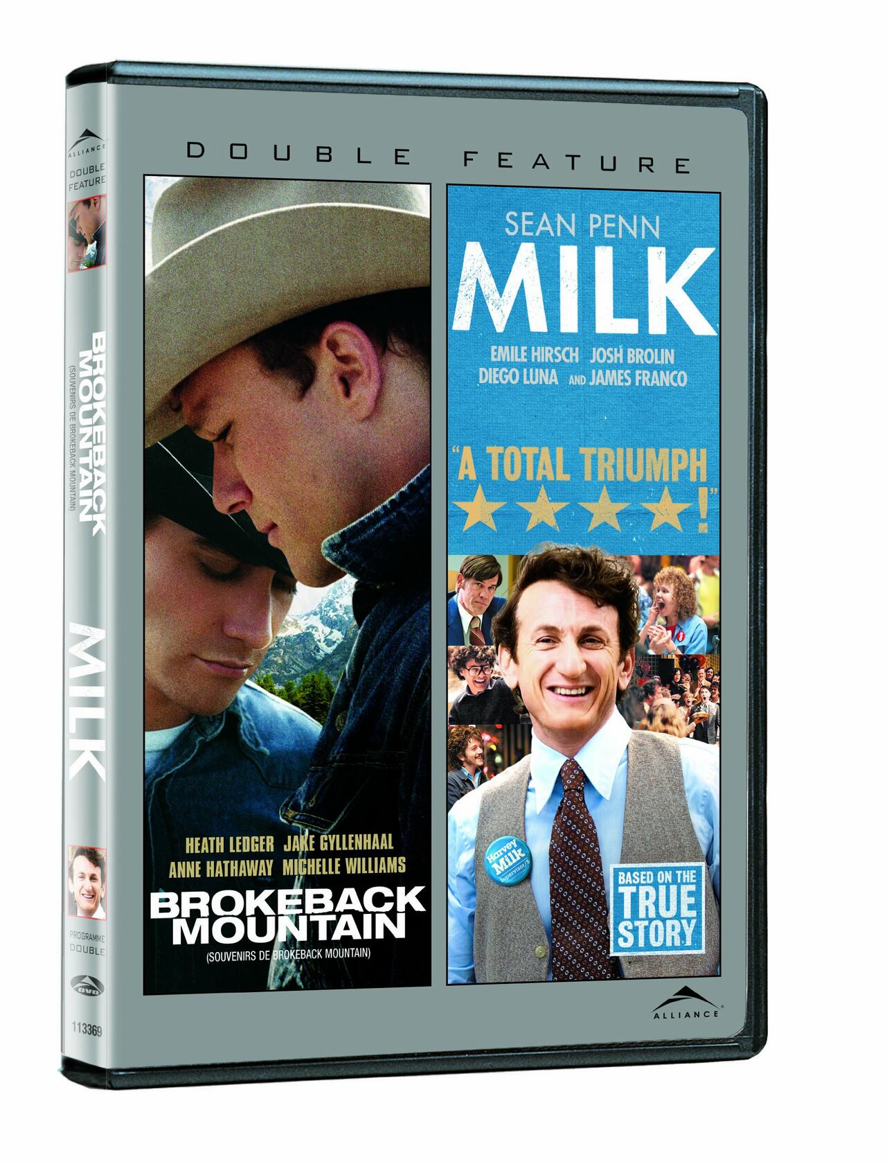 Brokeback Mountain/Milk (Bilingual) [DVD]