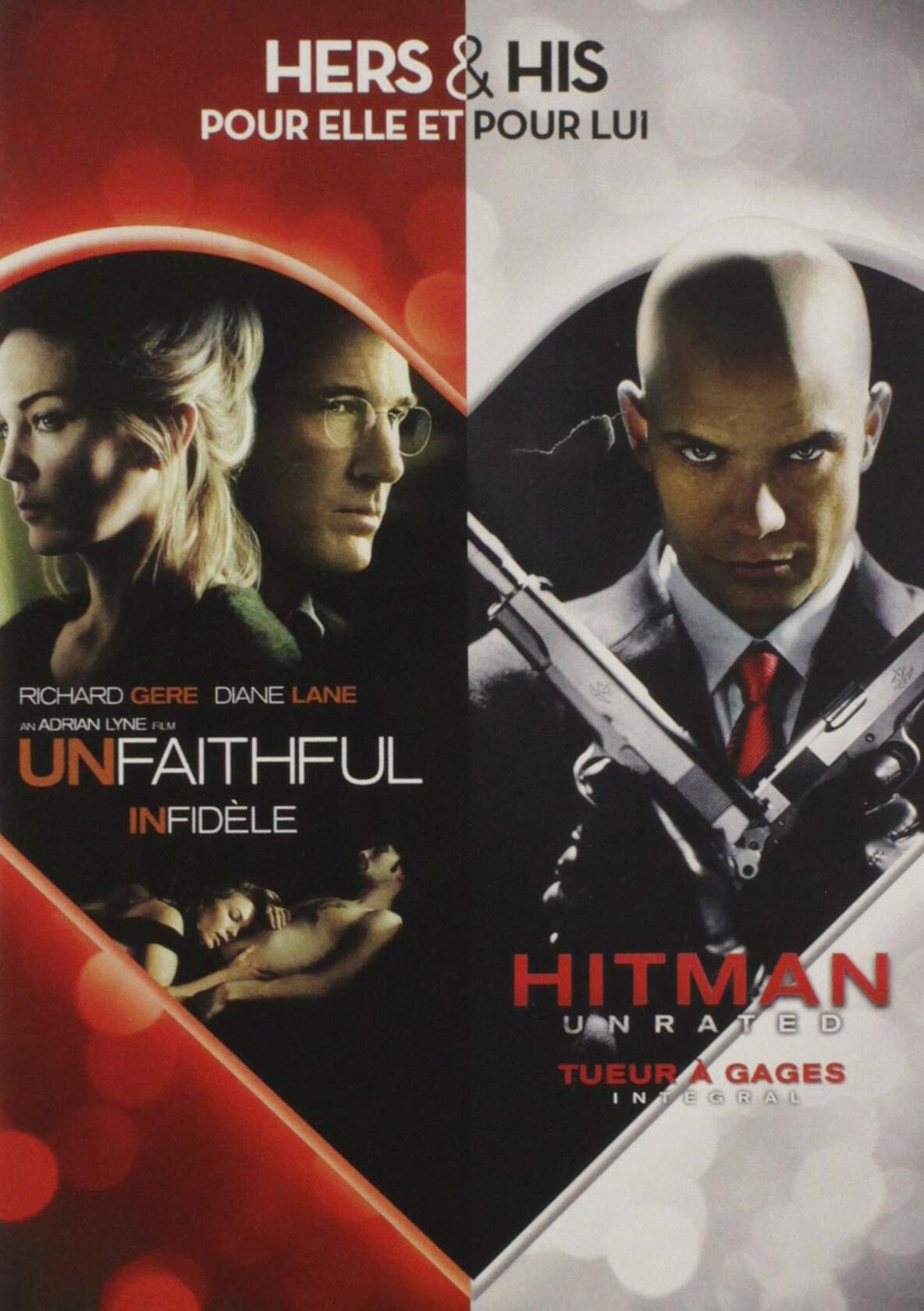 Unfaitfhful / Hitman [DVD] - Very Good