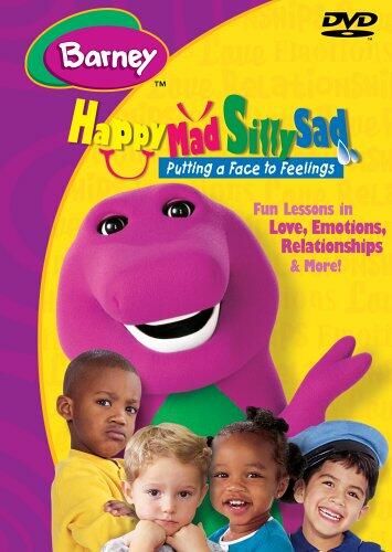 Barney:Happy, Mad,Silly,Sad [DVD] - Very Good