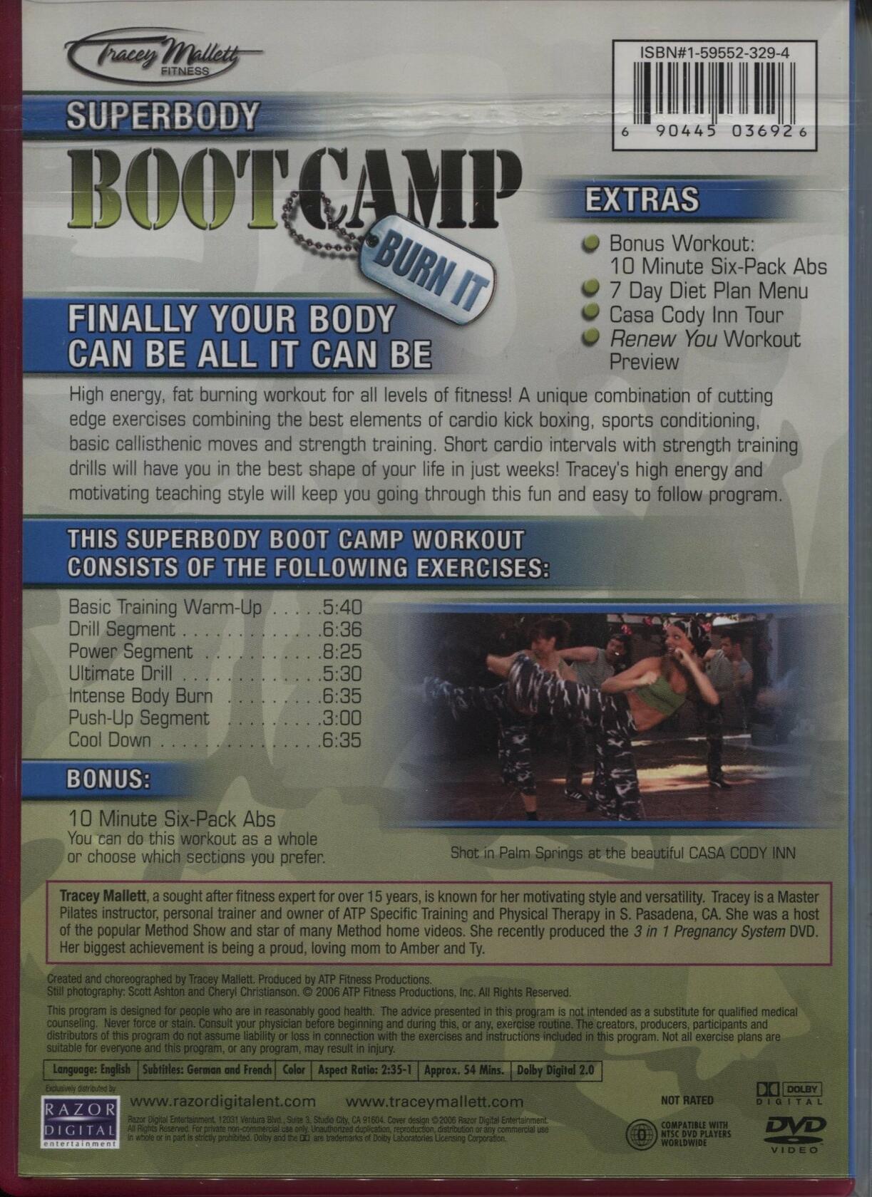 Superbody Boot Camp: Burn It [Import] [DVD] - Very Good