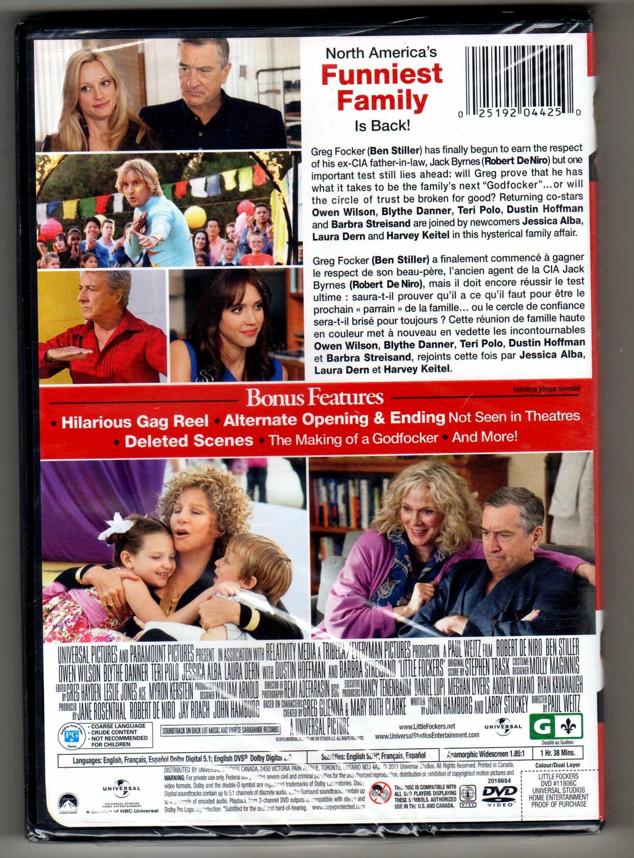 Little Fockers [DVD] - Very Good