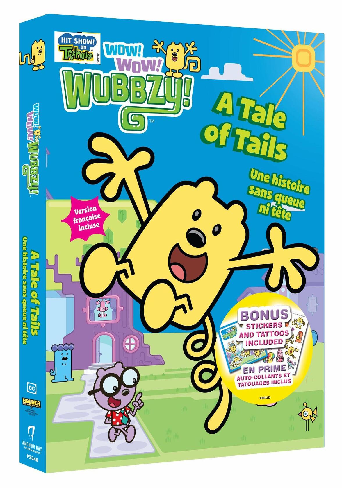 Wow! Wow! Wubbzy!: A Tale Of Tails (Bilingual) [DVD] - Very Good