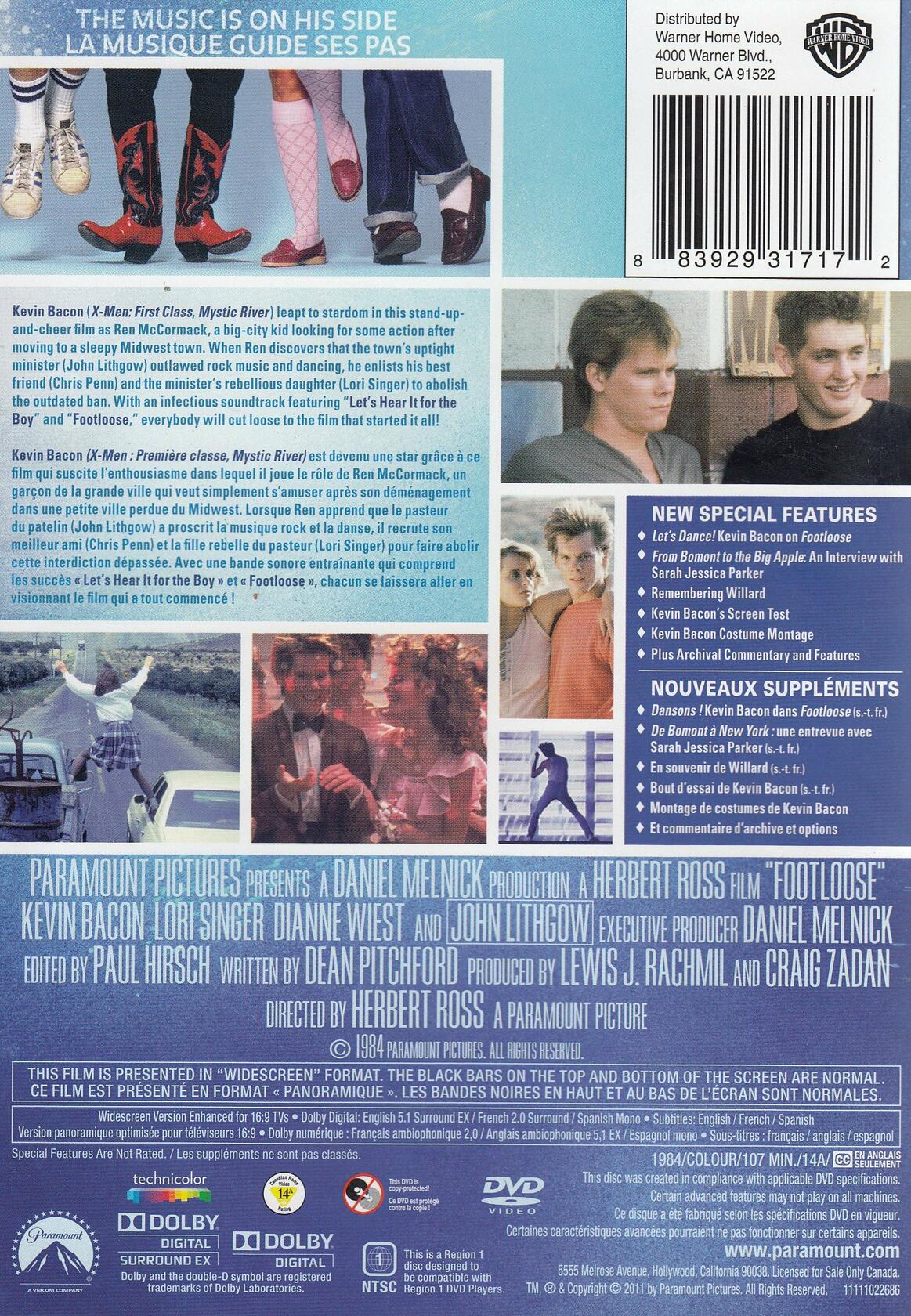 Footloose: Deluxe Edition (1984) (Bilingual) [DVD] - Very Good