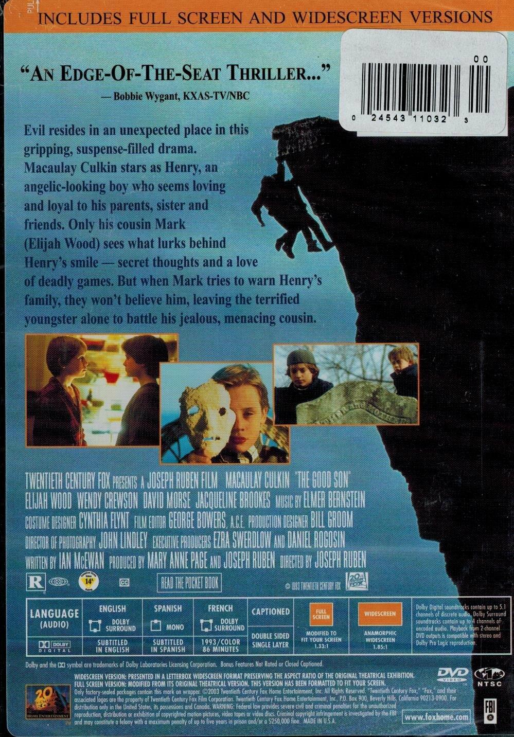 The Good Son (Bilingual) [DVD] - Very Good