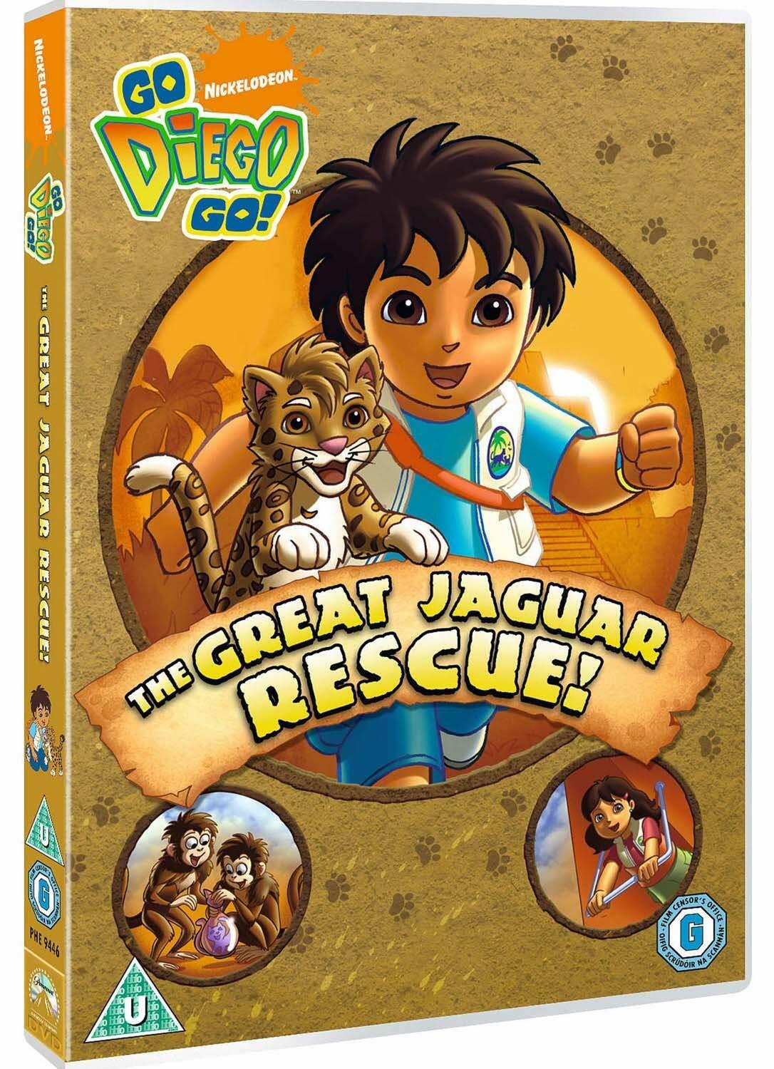 Go Diego Go!: The Great Jaguar Rescue [DVD] - Very Good