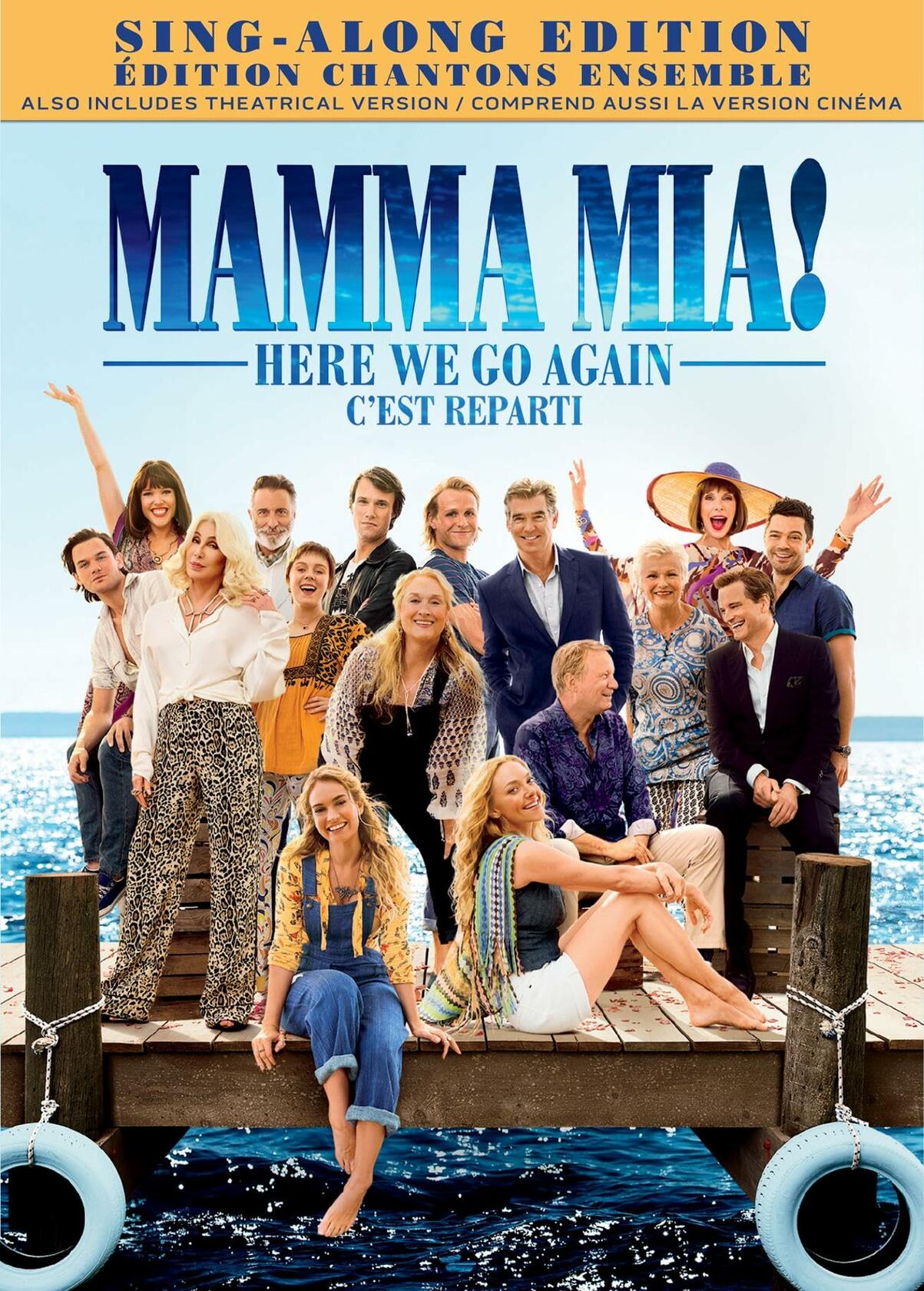 Mamma Mia! Here We Go Again - Sing-Along Edition [DVD] (Bilingual) [DVD] - Very Good