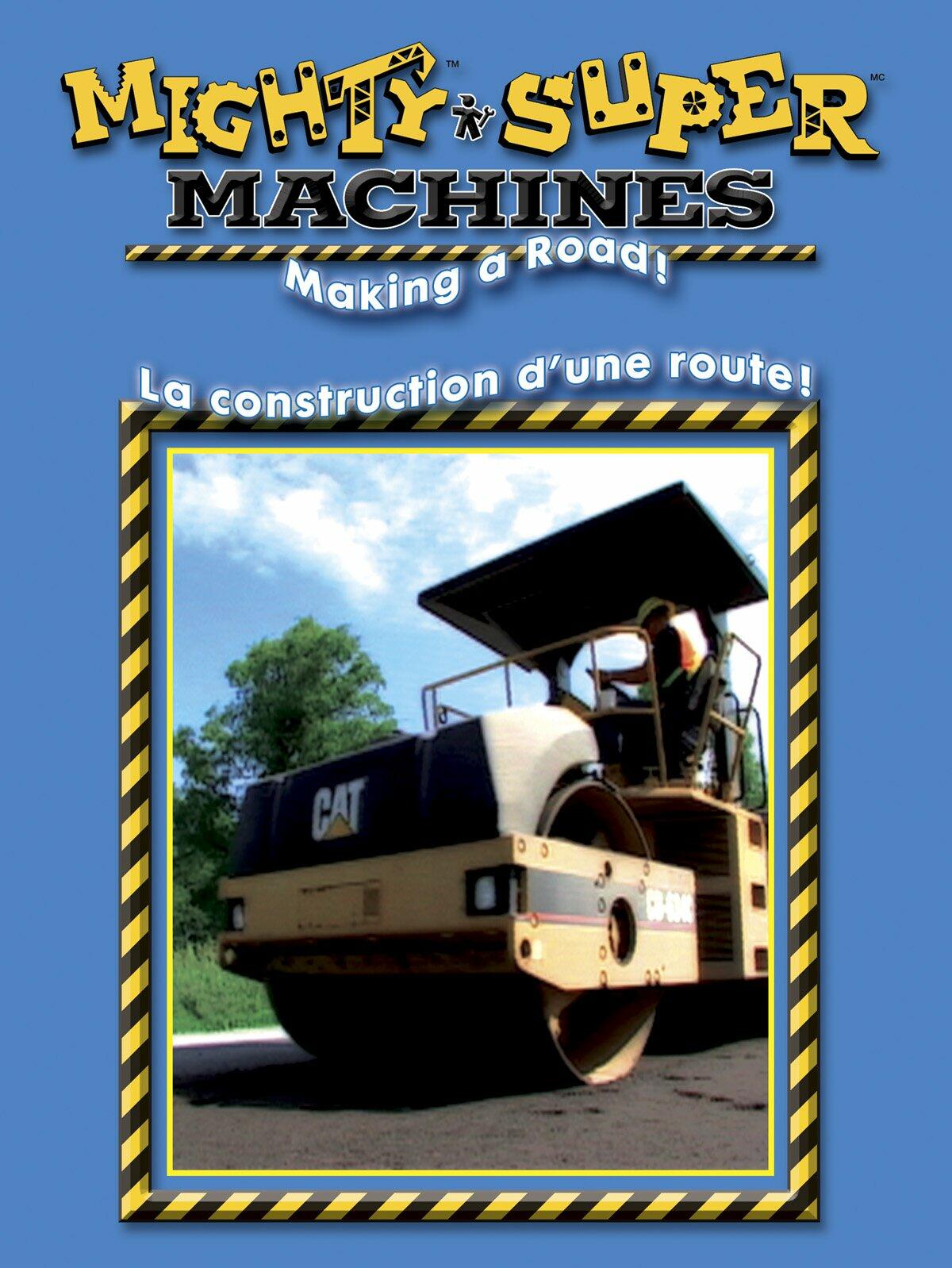 Mighty Machines - Making A Road / Super Machines - La Construction D'Une Route (Bilingue) (Bilingual) [DVD] - Very Good