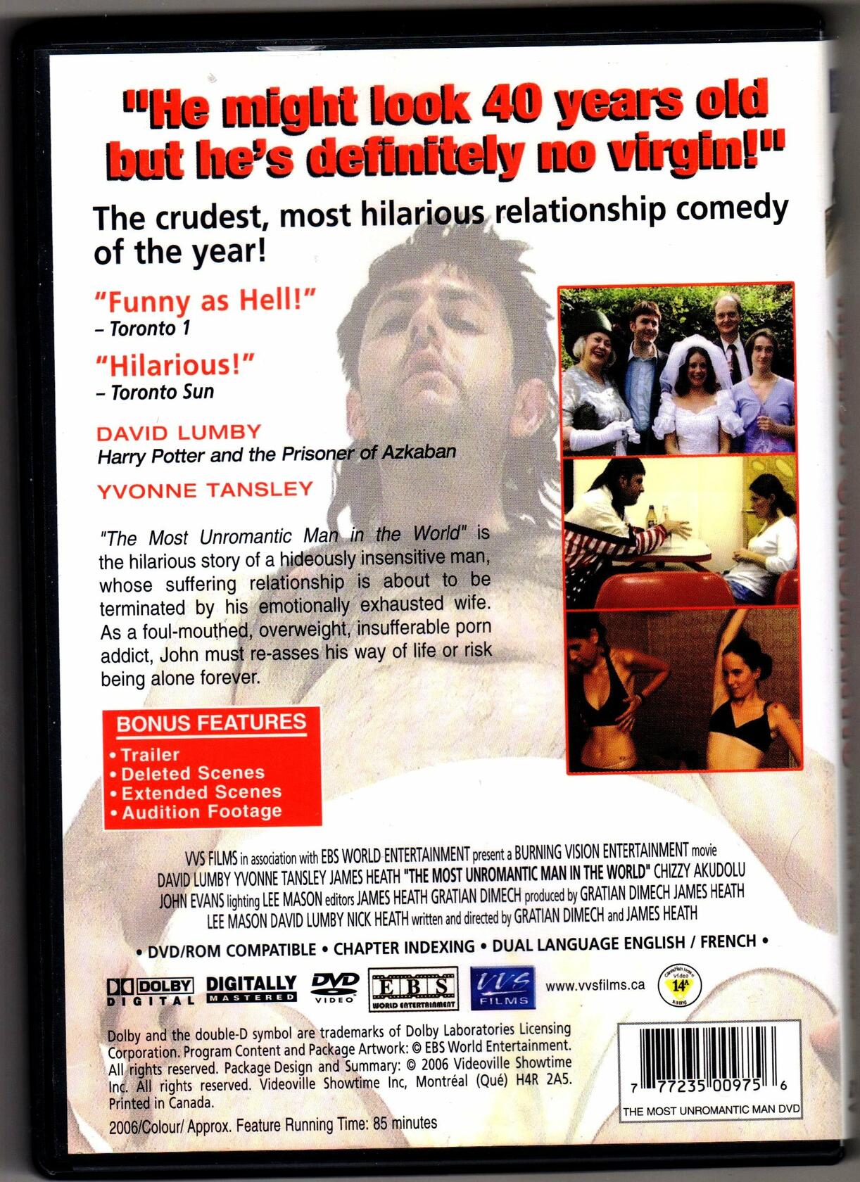 The Most Unromantic Man In The World [DVD] - Good