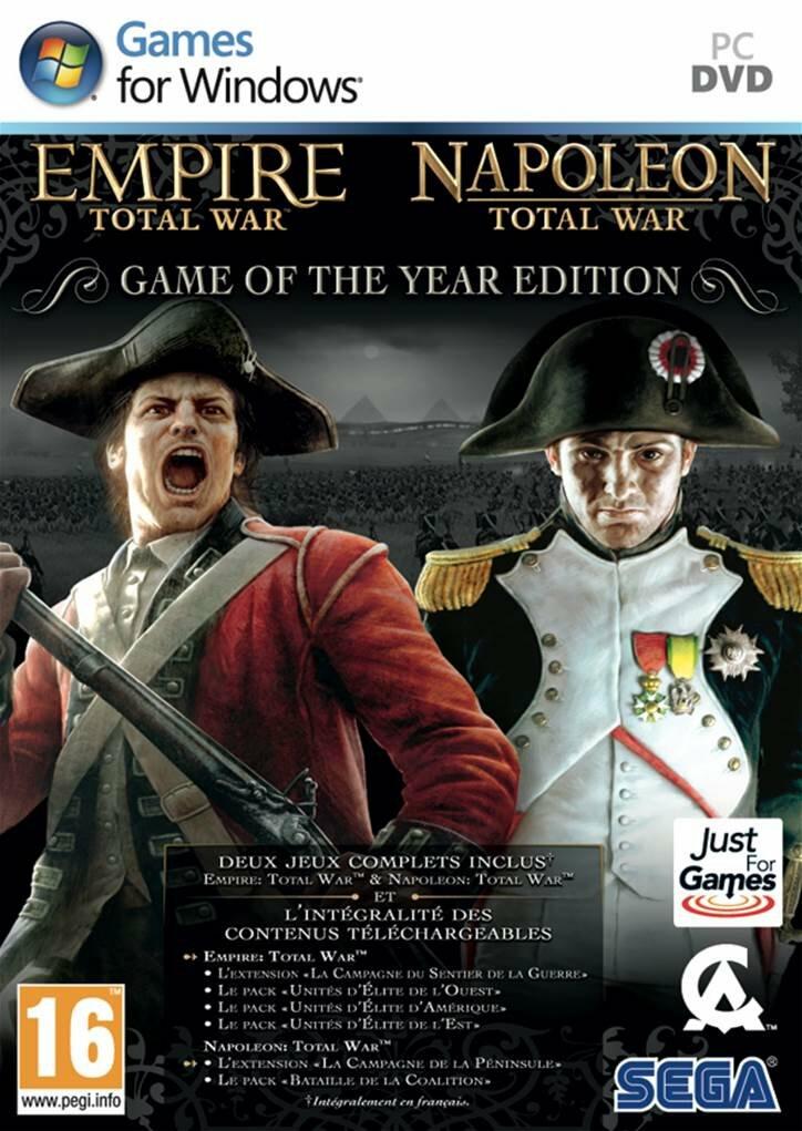 Empire Total War + Napoleon Total War [video game] - Very Good