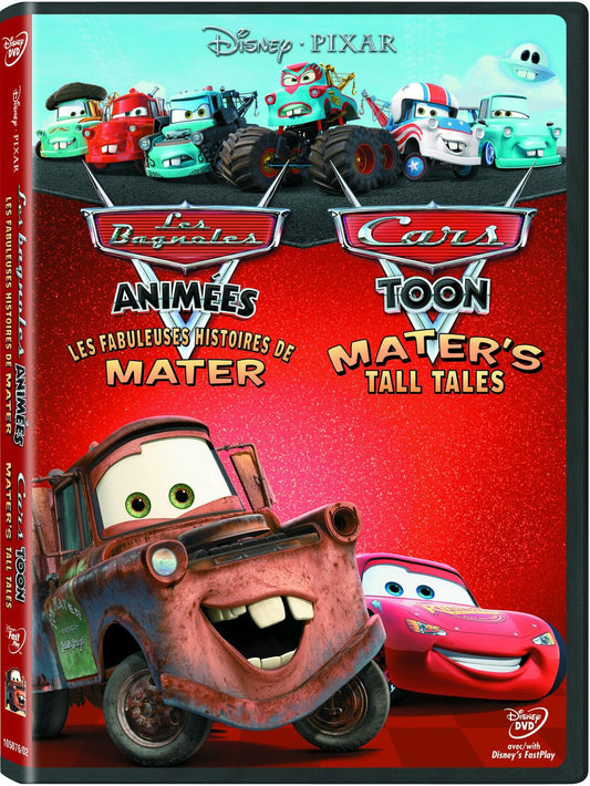 Les Bagnoles Animees: Les fabuleuses histoires de Mater / Cars Toon: Mater's Tall Tales (Bilingual) [DVD] - Good