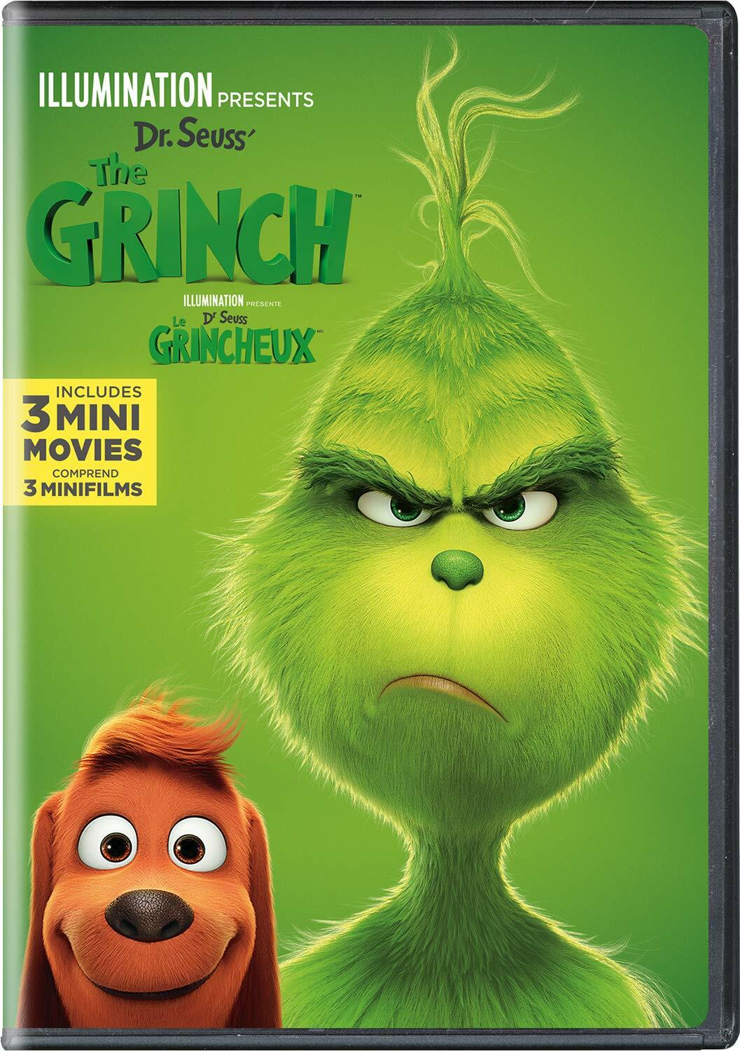 Illumination Presents: Dr. Seuss' The Grinch (Bilingual) [DVD] - Very Good