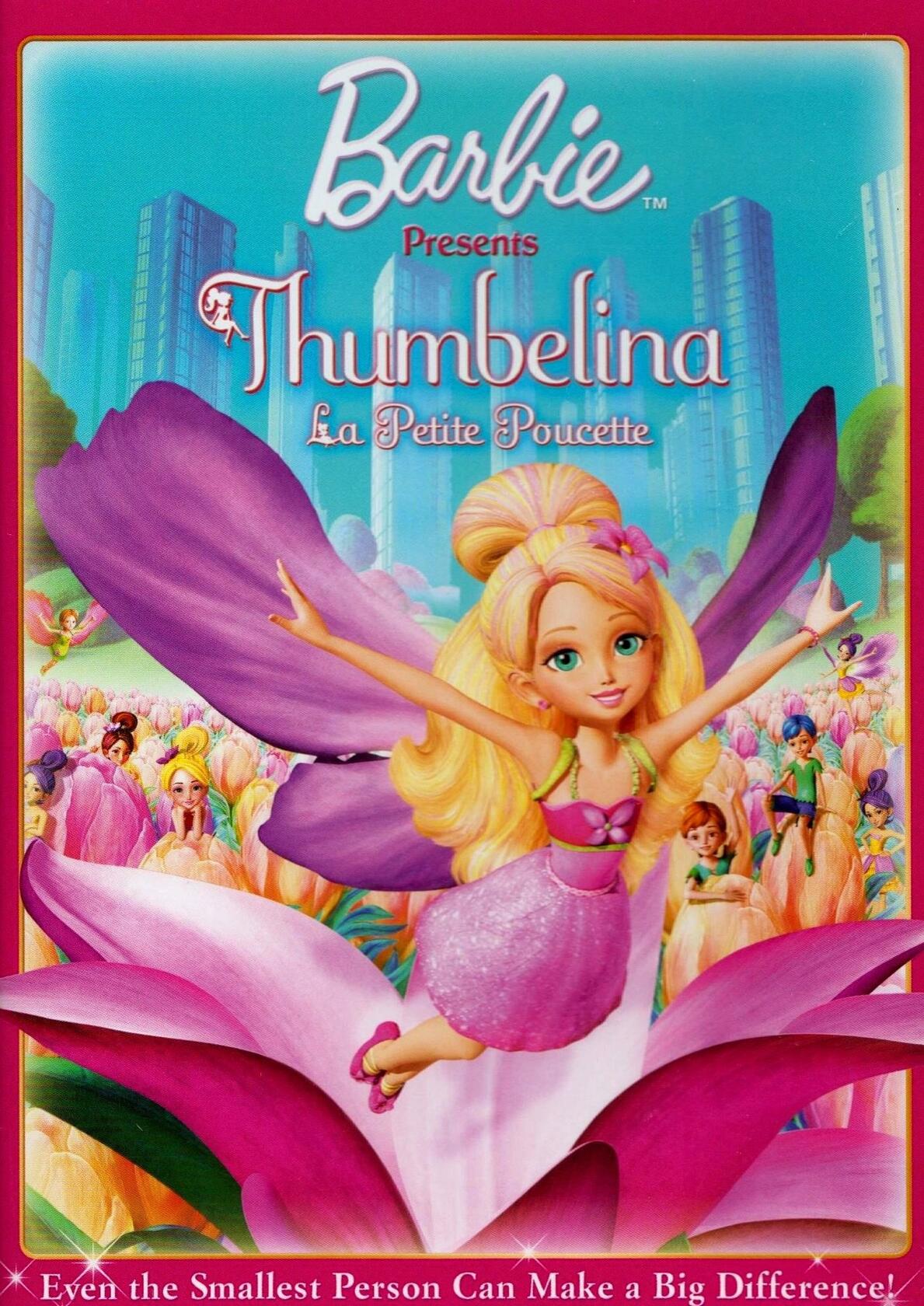 Barbie Presents Thumbelina (Bilingual) [DVD] - Very Good