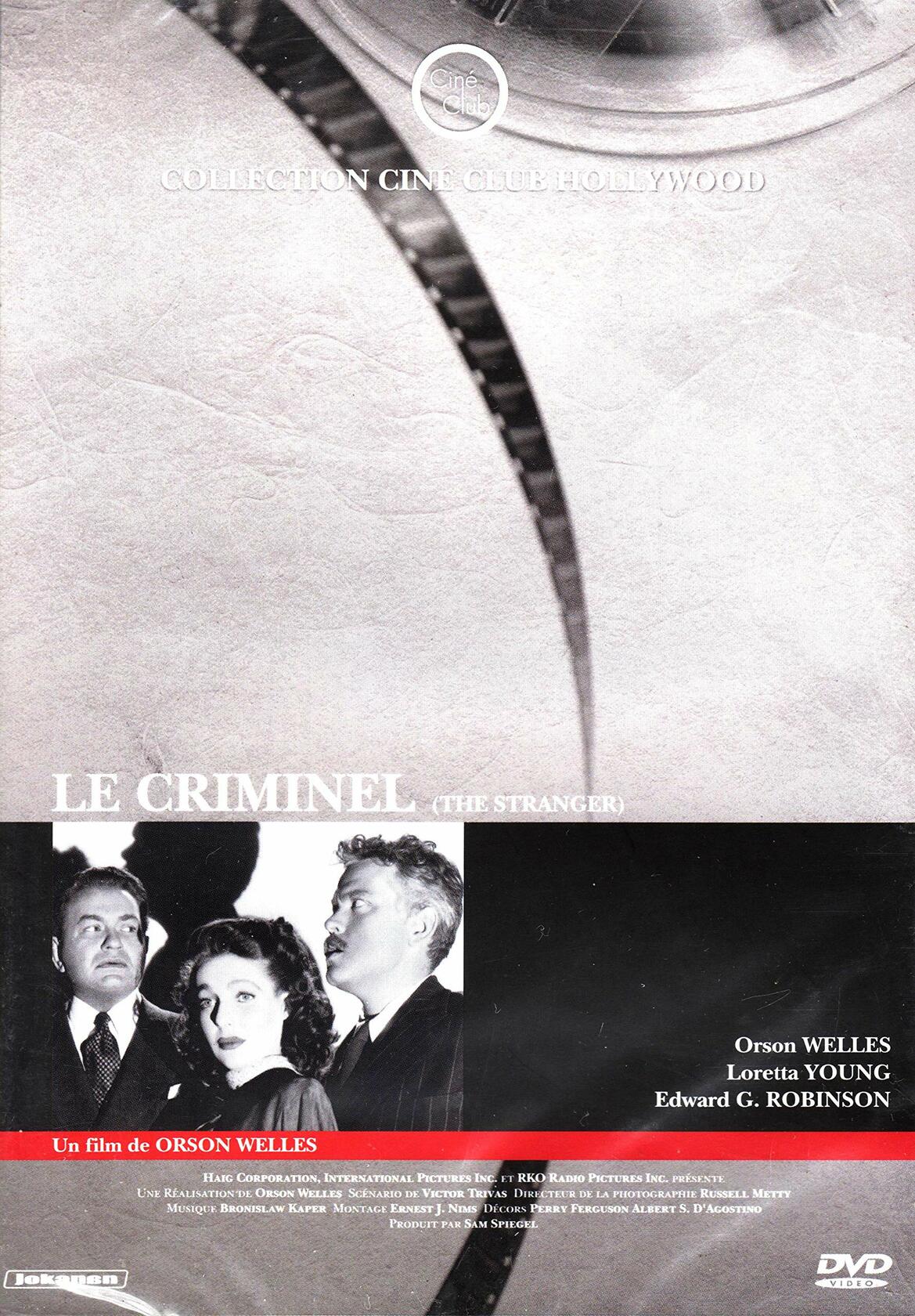 Le Criminel (The Stranger) [DVD] - Very Good