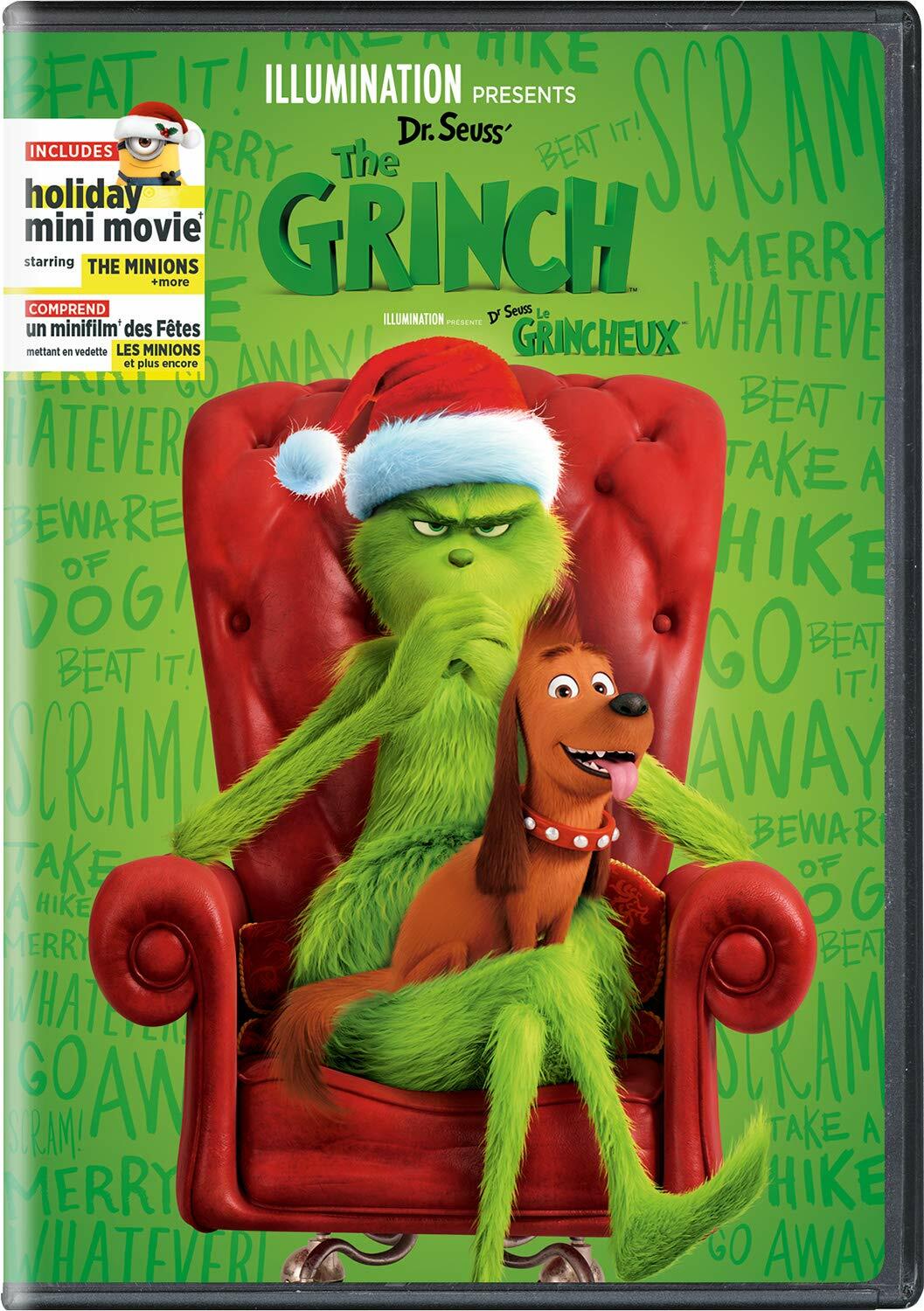 Illumination Presents: Dr. Seuss' The Grinch (Bilingual) [DVD] - Very Good