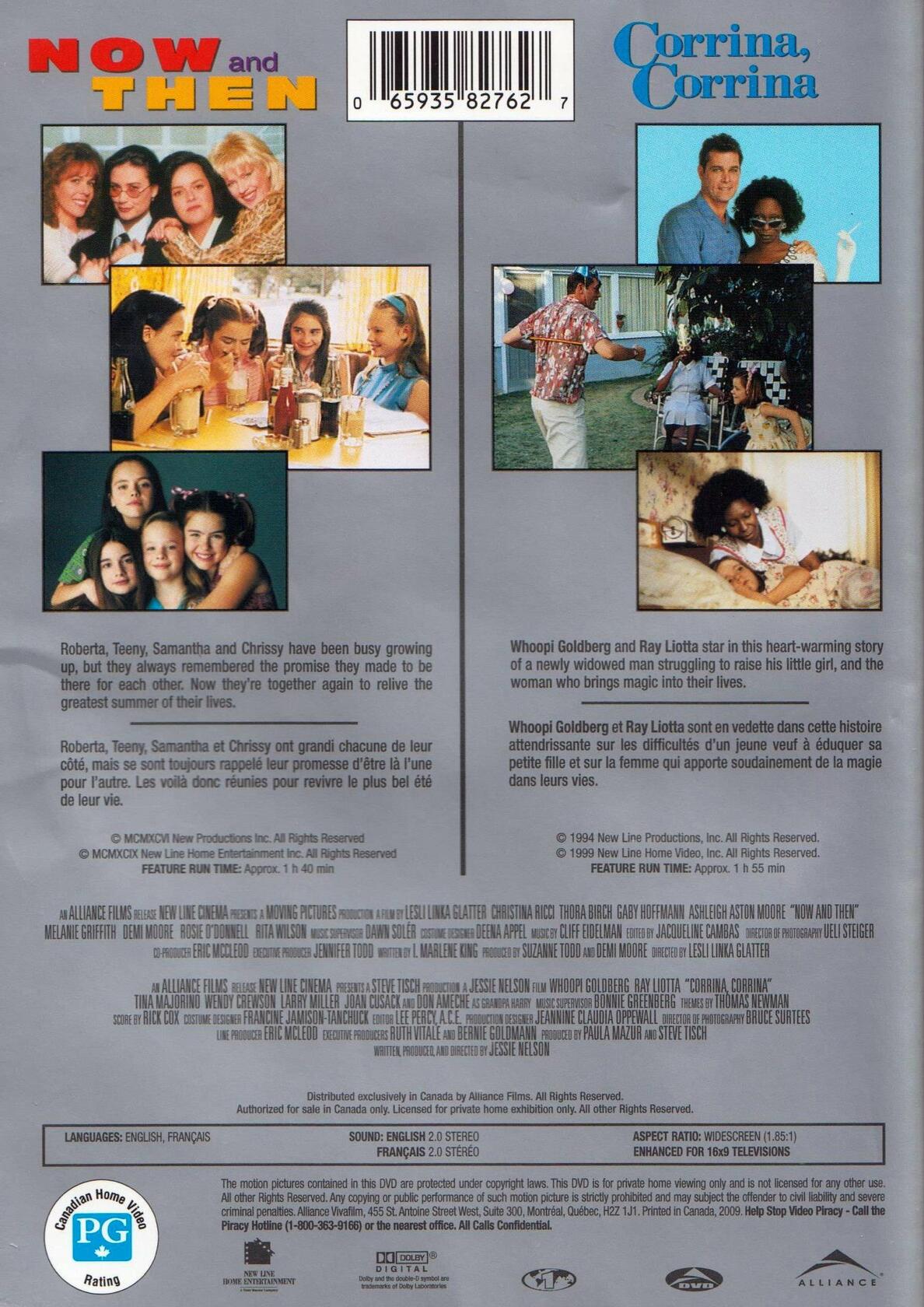 Now and Then/Corrina Corrina [DVD] - Very Good