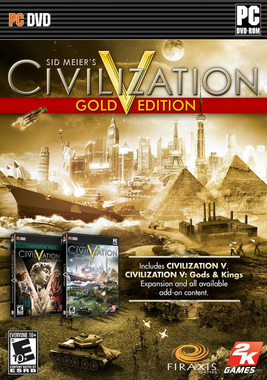 Sid Meier's Civilization: V Gold Edition [video game] - Very Good
