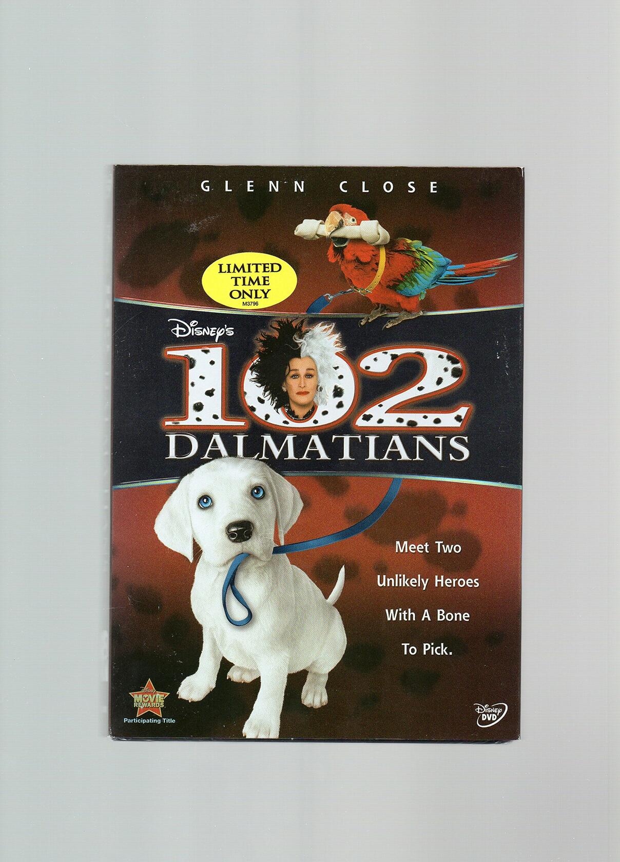 102 Dalmatians (Widescreen) [DVD] - Good