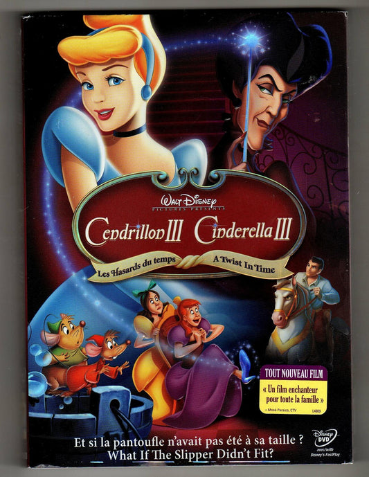 Cinderella III: A Twist in Time / Les hasards du temps (Version française) (Bilingual) - Very Good