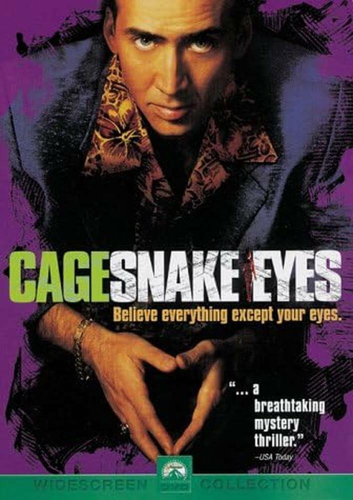 Snake Eyes [DVD] - Very Good