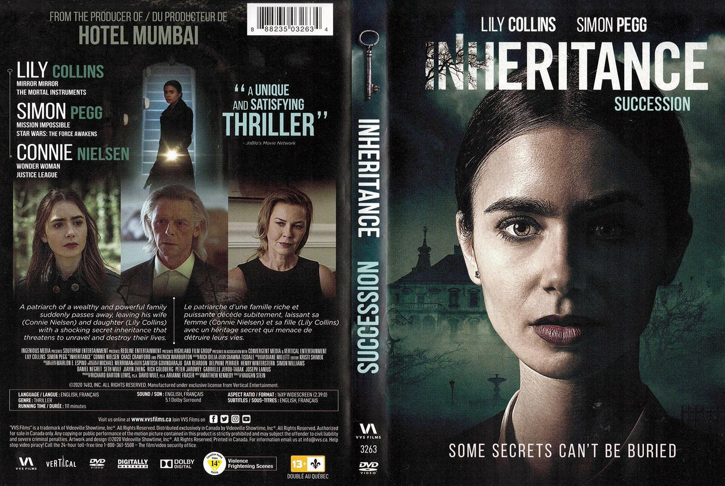 Inheritance (Succession) (DVD) (EN/FR) [DVD] - Very Good
