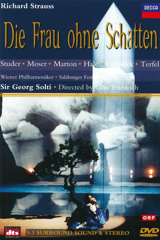 Richard Strauss: Die Frau Ohne Schatten (Wiener Philharmoniker/Solti) (Widescreen) [DVD] - Very Good